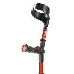 Flexyfoot Comfort Grip Double Adjustable Red Crutch For The Right Hand -Rehabilitation Exercise Equipment Flexyfoot20Comfort20Grip20Double20Adjustable20Crutches20 20Right20 Red20 20022