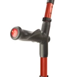 Flexyfoot Comfort Grip Double Adjustable Red Crutch For The Right Hand -Rehabilitation Exercise Equipment Flexyfoot20Comfort20Grip20Double20Adjustable20Crutches20 20Right20 Red20 20023