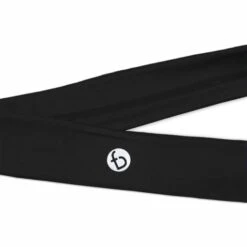 FlipBelt Sports Headband For Men And Women (Black)