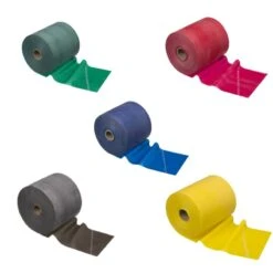 TheraBand Latex-Free Resistance Bands (23/45 Metre Rolls) -Rehabilitation Exercise Equipment THERABAND Resistance Bands roll collecttion2