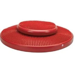 Cando Inflatable Vestibular Disc Red 60cm Diameter 23.6 Inches
