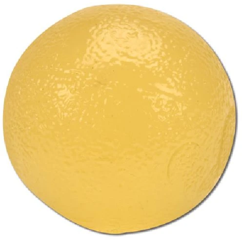Cando Hand Exercise Balls - Yellow/X Light - Circular 1 Cando Hand Exercise Balls - Yellow/X Light - Circular