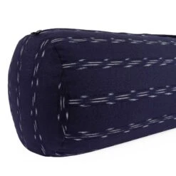 Yoga-Mad Cotton Patterned Buckwheat Blue Yoga Bolster -Rehabilitation Exercise Equipment Yoga Mad20Cotton20Patterned20Buckwheat20Blue20Yoga20Bolster2012
