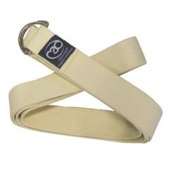 Yoga-Mad Organic Cotton Yoga Strap Belt