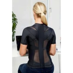 Active Posture Women's Posture Shirt (Black) 8 Active Posture Women's Posture Shirt (Black) -Rehabilitation Exercise Equipment active posture womens posture shirt black3