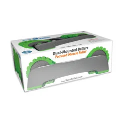 BackBaller Dual-Mounted Foam Roller (Ridged) -Rehabilitation Exercise Equipment backballer foam roller ridged v13