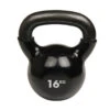Fitness-Mad Black 16kg Kettlebell
