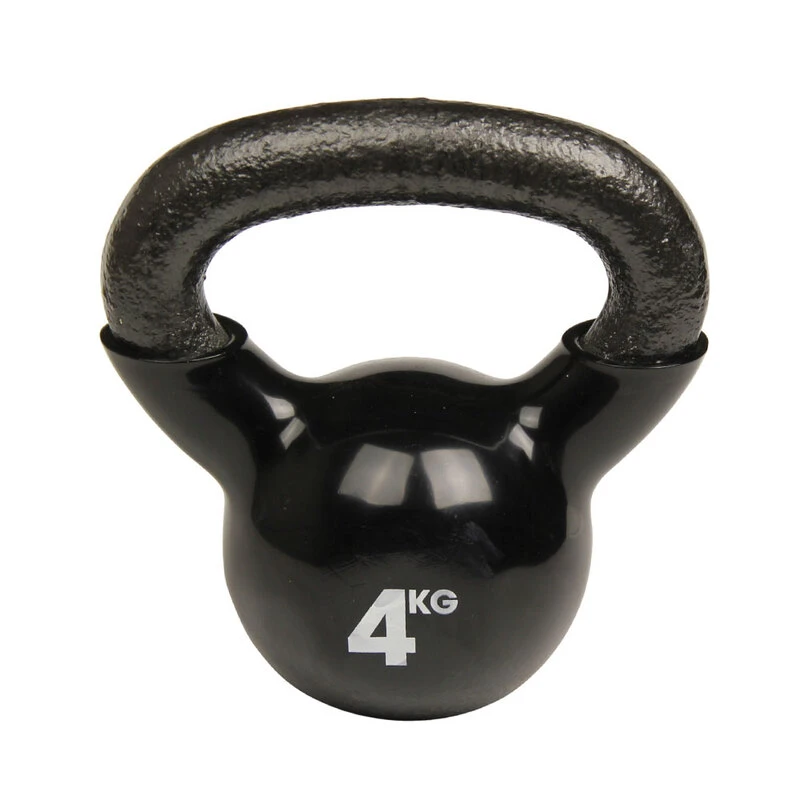 Fitness-Mad Black 4kg Kettlebell 1 Fitness-Mad Black 4kg Kettlebell