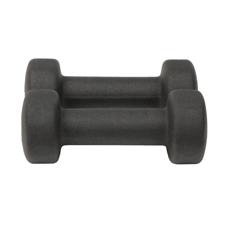 Fitness-Mad Black Neoprene 2kg Dumbbells (Pair) 4 Fitness-Mad Black Neoprene 2kg Dumbbells (Pair) - Image 4