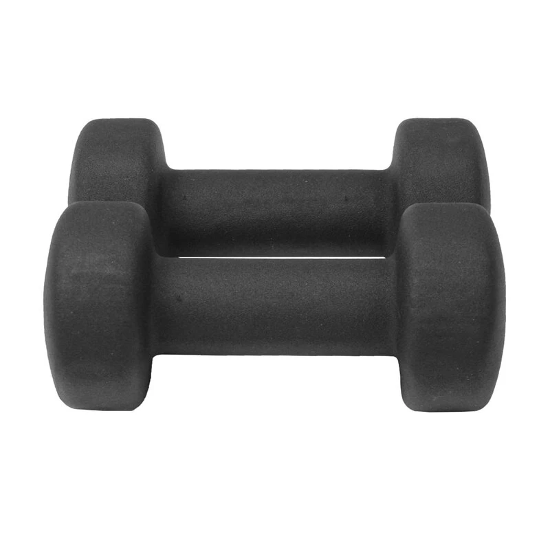 Fitness-Mad Black Neoprene 3kg Dumbbells (Pair) 4 Fitness-Mad Black Neoprene 3kg Dumbbells (Pair) - Image 4