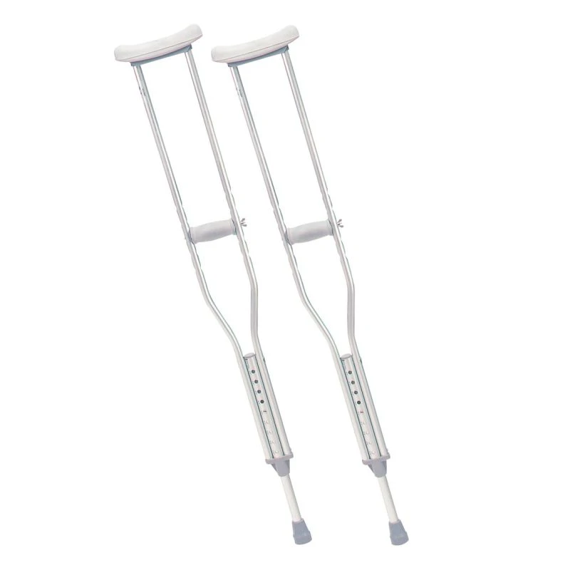 Drive Medical Aluminium Underarm Adult Crutches 1 Drive Medical Aluminium Underarm Adult Crutches