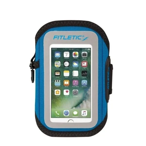 Fitletic Surge Running Phone Armband (Blue) 1 Fitletic Surge Running Phone Armband (Blue)