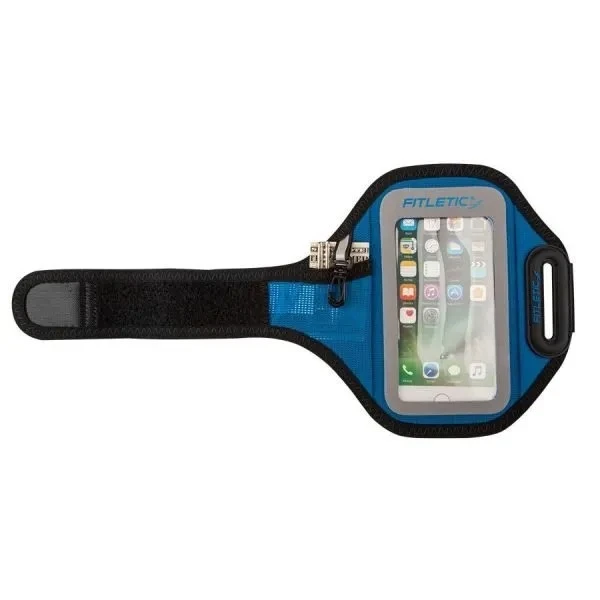 Fitletic Surge Running Phone Armband (Blue) 2 Fitletic Surge Running Phone Armband (Blue) - Image 2