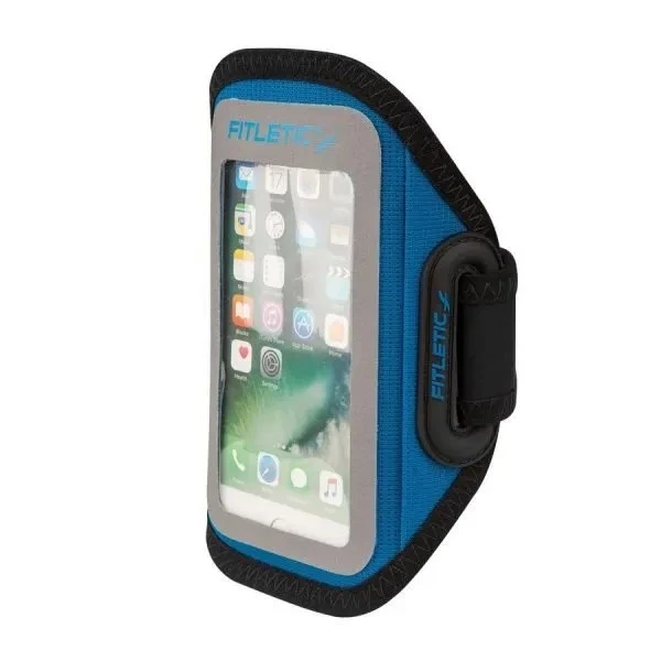 Fitletic Surge Running Phone Armband (Blue) 3 Fitletic Surge Running Phone Armband (Blue) - Image 3