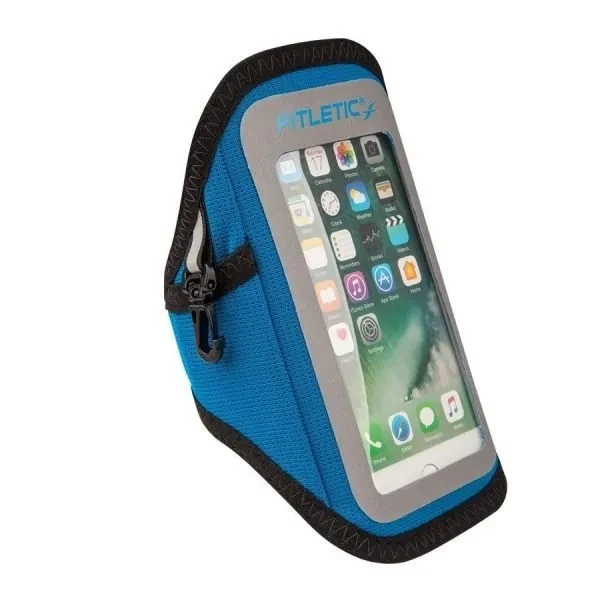 Fitletic Surge Running Phone Armband (Blue) 4 Fitletic Surge Running Phone Armband (Blue) - Image 4