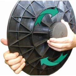 Fitness-Mad 40cm Adjustable Wobble Board -Rehabilitation Exercise Equipment fitness mad adjustable wobble board 13