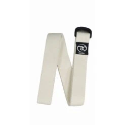 Yoga-Mad Long Natural Belt D Ring
