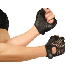 Fitness-Mad Mesh Fitness Gloves -Rehabilitation Exercise Equipment fitness mad mesh fitness gloves3