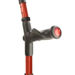 Flexyfoot Comfort Grip Double Adjustable Red Crutch For The Left Hand 7 Flexyfoot Comfort Grip Double Adjustable Red Crutch For The Left Hand -Rehabilitation Exercise Equipment flexyfoot comfort grip double adjustable red crutch for the left hand main023