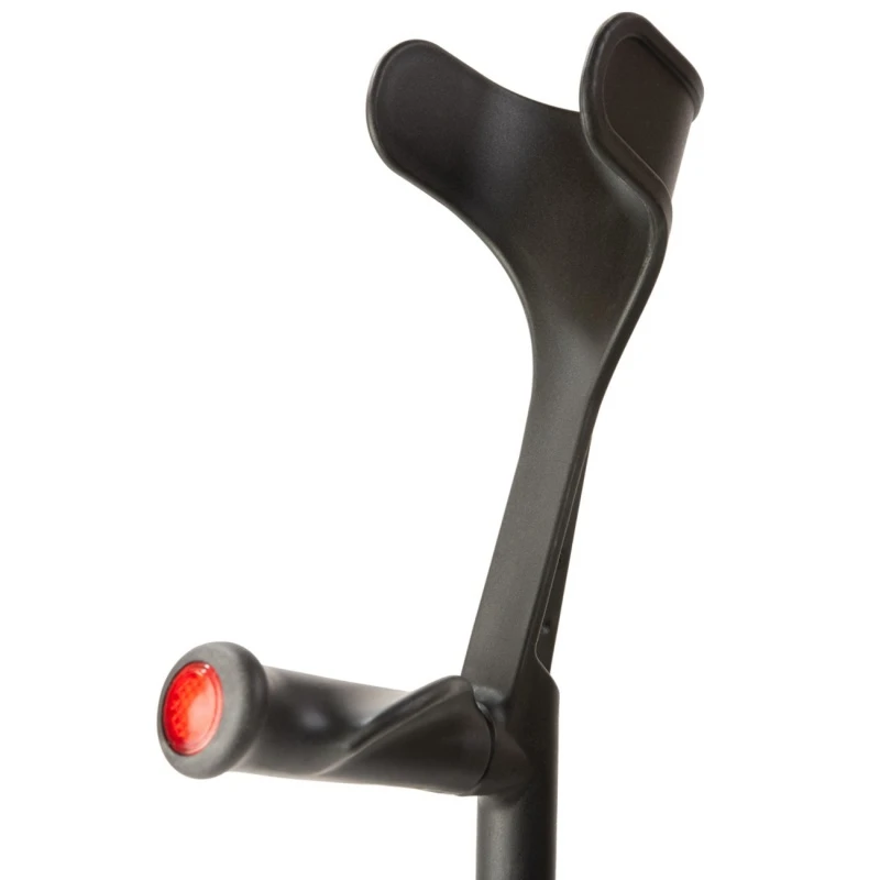Flexyfoot Comfort Grip Open Cuff Black Crutch For The Right Hand 2 Flexyfoot Comfort Grip Open Cuff Black Crutch For The Right Hand - Image 2