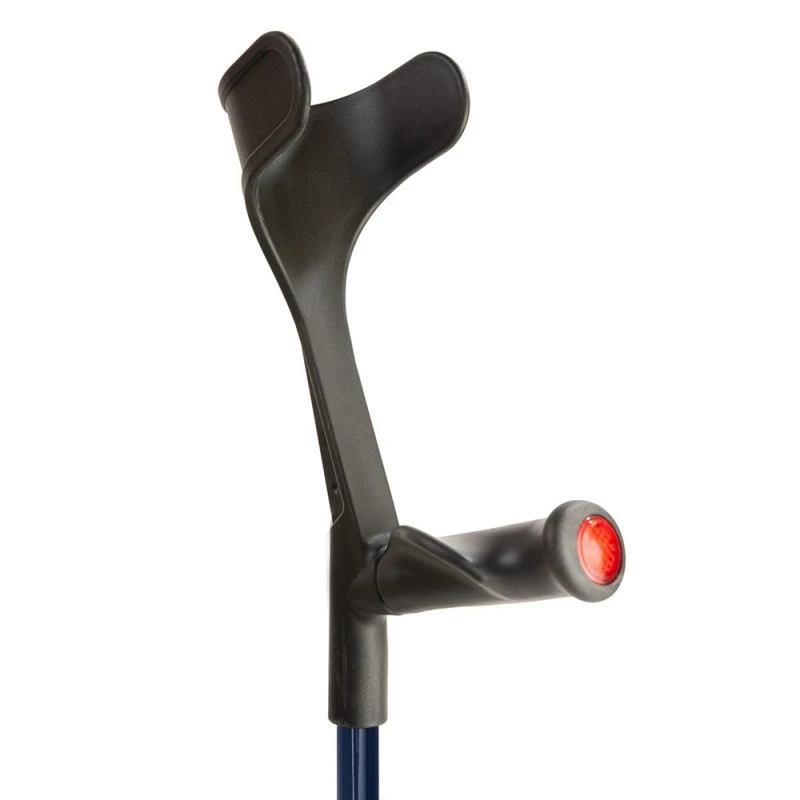 Flexyfoot Comfort Grip Open Cuff Blue Crutch For The Left Hand 2 Flexyfoot Comfort Grip Open Cuff Blue Crutch For The Left Hand - Image 2