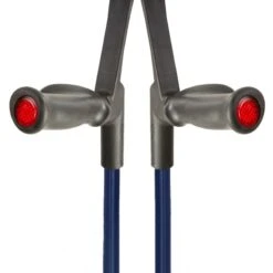 Flexyfoot Comfort Grip Open Cuff Blue Crutches (Pair) -Rehabilitation Exercise Equipment flexyfoot comfort grip open cuff blue crutches pair main top2