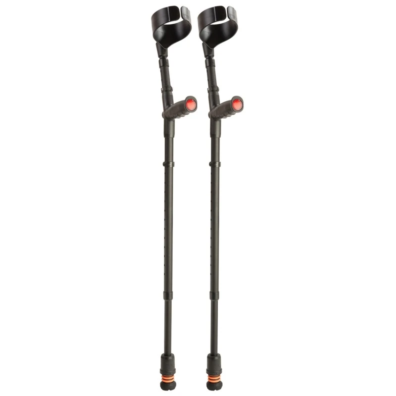 Flexyfoot Standard Soft-Grip Handle Closed-Cuff Crutches (Pair) 1 Flexyfoot Standard Soft-Grip Handle Closed-Cuff Crutches (Pair)