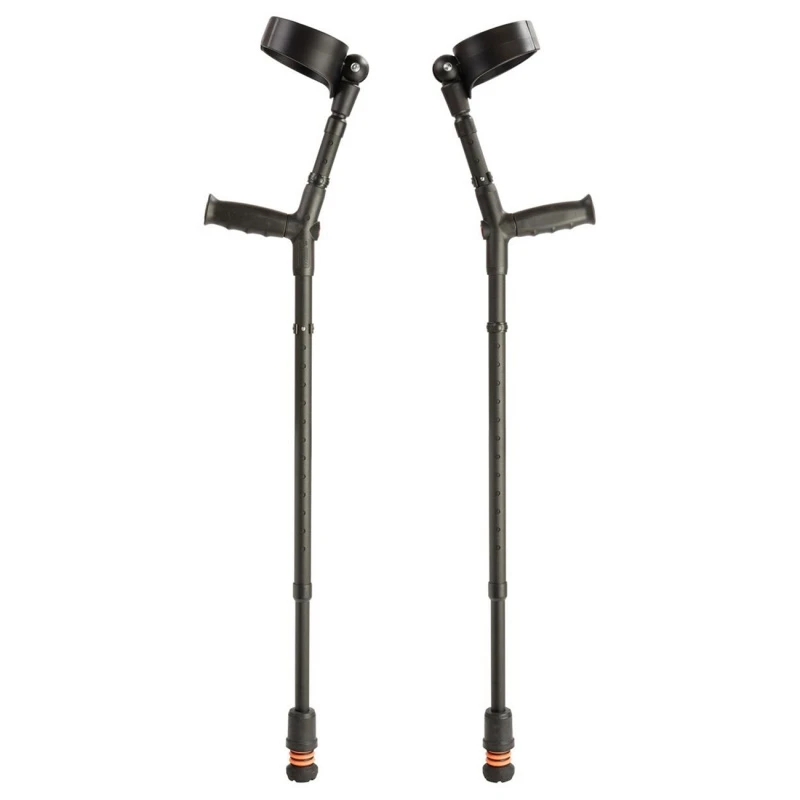 Flexyfoot Standard Soft-Grip Handle Closed-Cuff Crutches (Pair) 2 Flexyfoot Standard Soft-Grip Handle Closed-Cuff Crutches (Pair) - Image 2