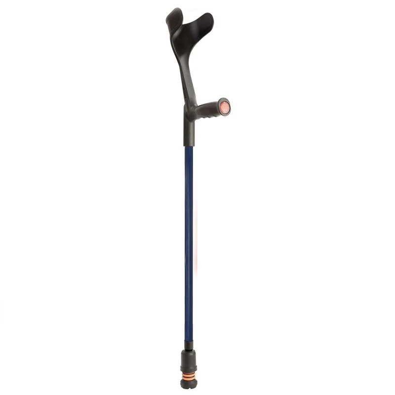 Flexyfoot Standard Soft Grip Handle Open Cuff Blue Crutch 1 Flexyfoot Standard Soft Grip Handle Open Cuff Blue Crutch
