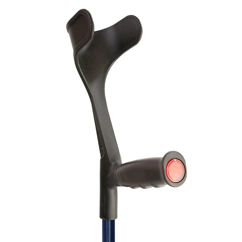 Flexyfoot Standard Soft Grip Handle Open Cuff Blue Crutch 2 Flexyfoot Standard Soft Grip Handle Open Cuff Blue Crutch - Image 2