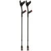 Flexyfoot Standard Soft-Grip Handle Open-Cuff Crutches (Pair)