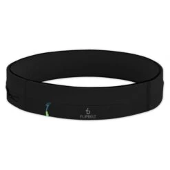 FlipBelt Zipper Black Running Storage Belt
