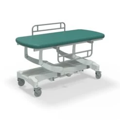 SEERS Clinnova Medium Hydraulic Mobile Hygiene Table With Premium Base (IBC) -Rehabilitation Exercise Equipment hydraulic premium ibc sblue4