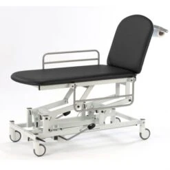 Medicare 2-Section Mobile Treatment Couch -Rehabilitation Exercise Equipment medicare 2 section mobile treatment couch red2