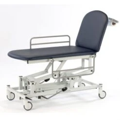 Medicare 2-Section Mobile Treatment Couch -Rehabilitation Exercise Equipment medicare 2 section mobile treatment couch red3