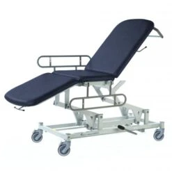 Medicare 2-Section Mobile Treatment Couch -Rehabilitation Exercise Equipment medicare 2 section mobile treatment couch red5