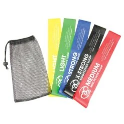 Fitness-Mad Mini Power Resistance Band Loops (Set Of 5)