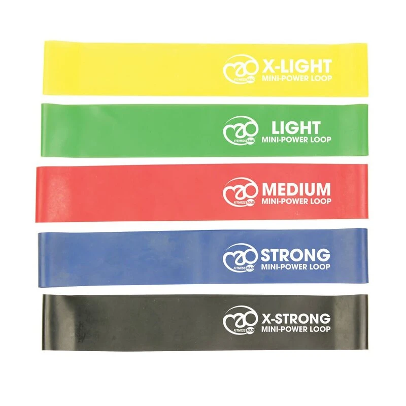 Fitness-Mad Mini Power Resistance Band Loops (Set Of 5) 2 Fitness-Mad Mini Power Resistance Band Loops (Set Of 5) - Image 2