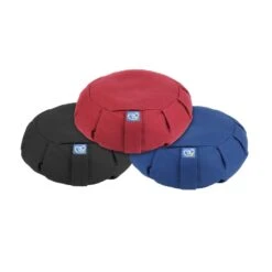 Yoga-Mad Pleated Round Zafu Meditation Cushion -Rehabilitation Exercise Equipment pleated round zafu meditation cushion 14