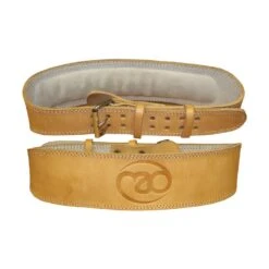 Fitness-Mad Pro Leather Weightlifting Belt -Rehabilitation Exercise Equipment pro leather weightlifting belt 23