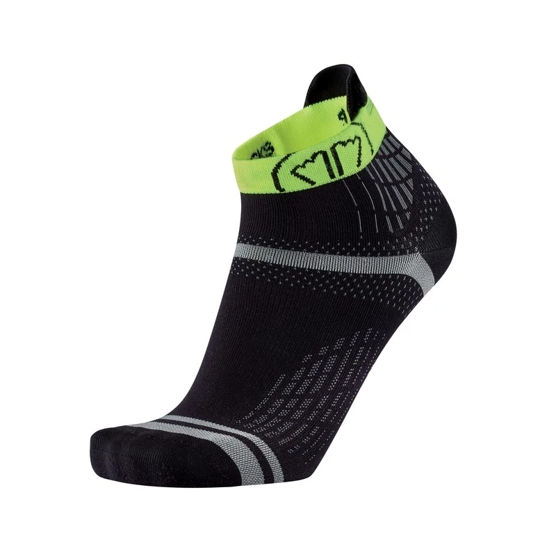 Sidas Run Feel Ankle Track Running Socks (Black) 2 Sidas Run Feel Ankle Track Running Socks (Black) - Image 2