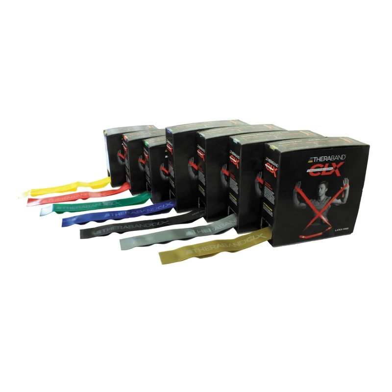 TheraBand CLX Consecutive Loop Resistance Band (22m Roll) 1 TheraBand CLX Consecutive Loop Resistance Band (22m Roll)