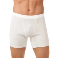 Unisex 12% Silver Performance Underwear Set (White) 6 Unisex 12% Silver Performance Underwear Set (White) -Rehabilitation Exercise Equipment unisex performance underwear set with 12 silver fibre white 12