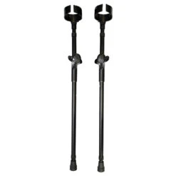 Vitility Elbow Crutches - Black