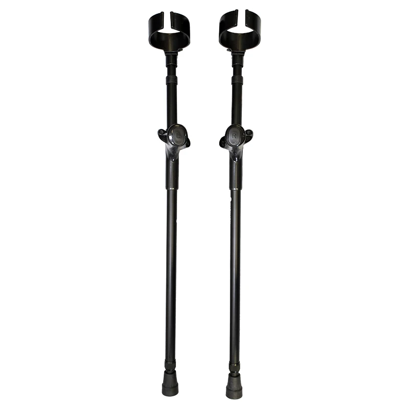 Vitility Elbow Crutches - Black 1 Vitility Elbow Crutches - Black